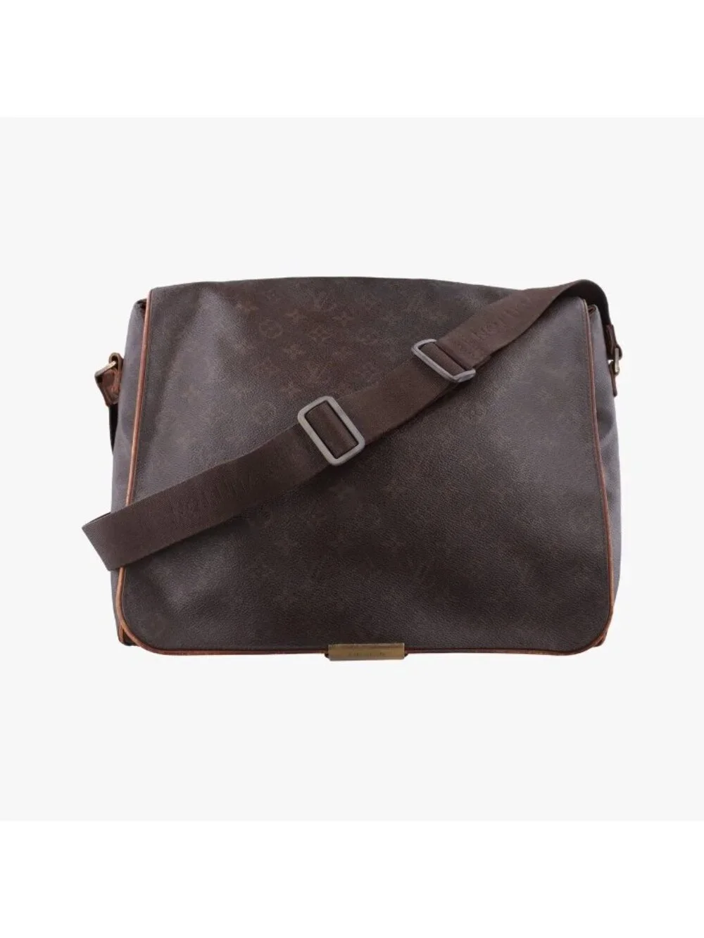 Louis Vuitton Aves Messenger Brown Monogram Canvas Leather